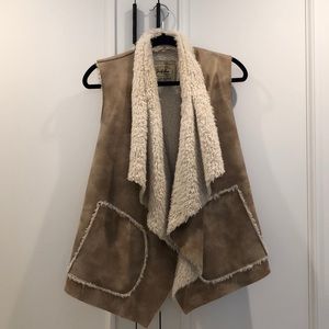 Zara Sherpa Lined Vest